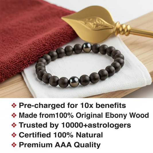 KARUNGALI BRACELET WITH LAB CERTIFICATION