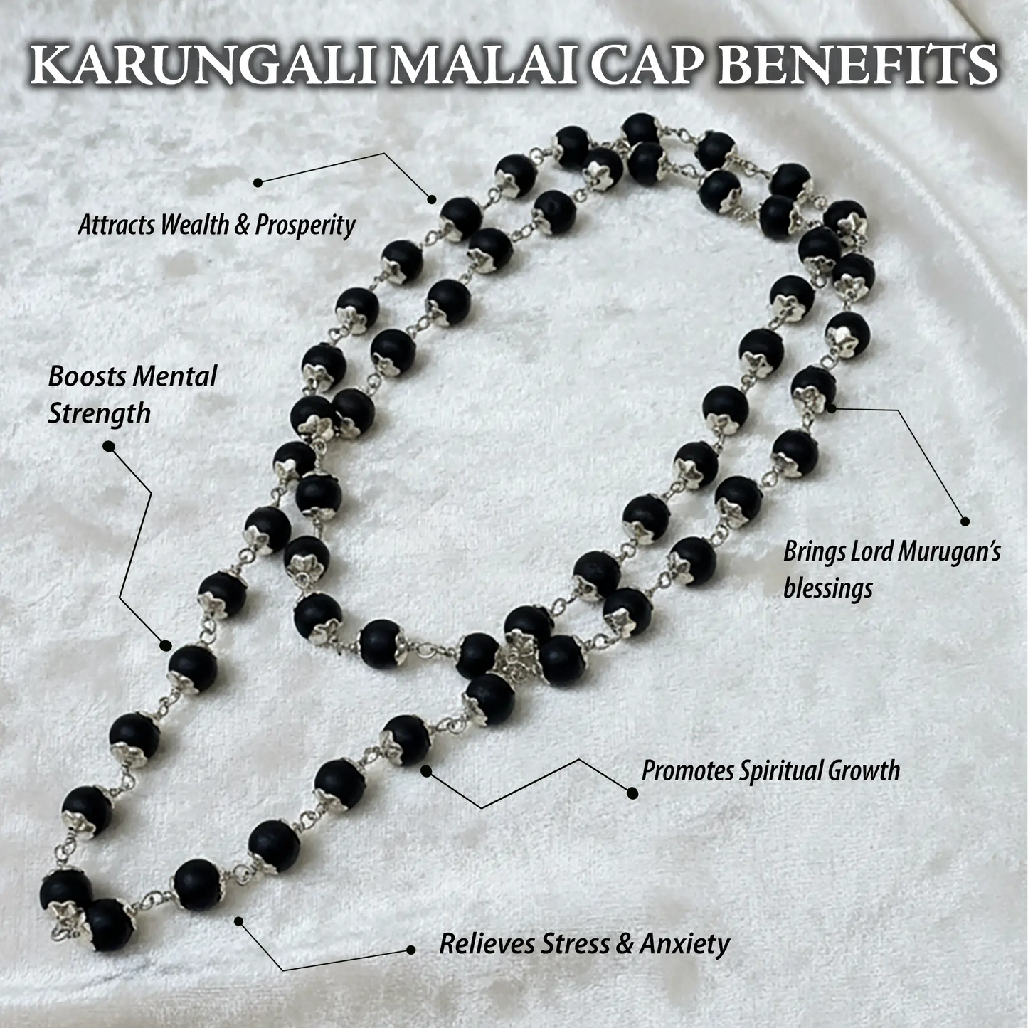 KARUNGALI MALAI GS CAP WITH LAB CERTIFICATION