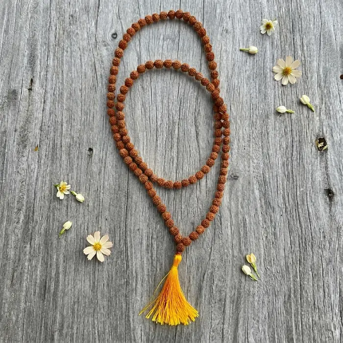 Rudraksh Mala 8mm With Lab Certification - Image 5