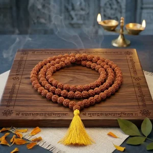 Rudraksh Mala 8mm With Lab Certification