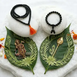 Karungali Mala with Bracelet Combo offer with Lab certification